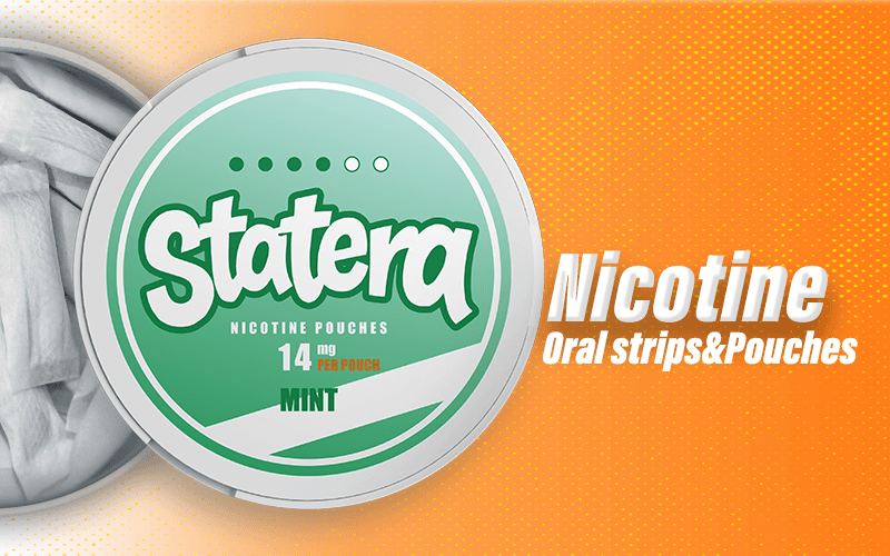 STATERA Nicotine Pouches - Tobacco-Free Oral Strips & Pouches | 14mg Nicotine per Pouch | Wholesale Available