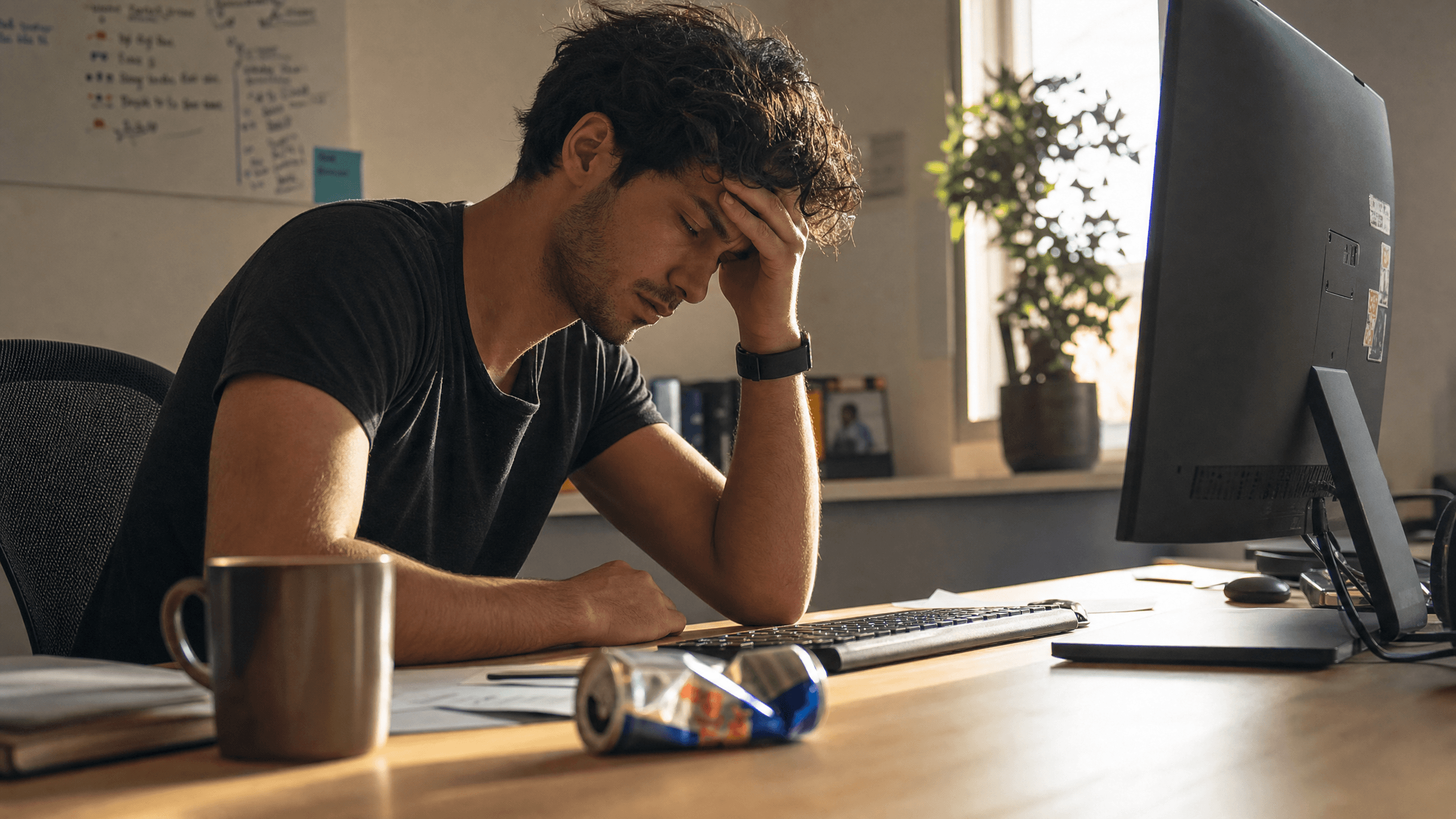 The 2 PM Crash: Why Your Energy Drink is Actually Making You Tired